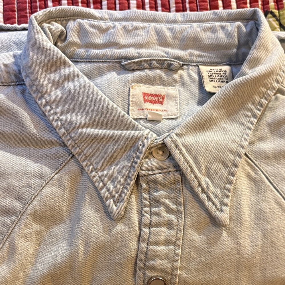 Levi's Classic Light Blue Shirt Jacket